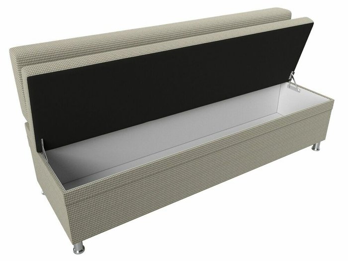 Прямой диван Стайл серо-бежевого цвета - купить Прямые диваны по цене 24999.0