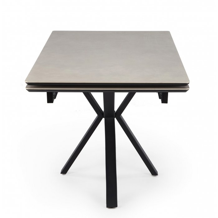 Раздвижной обеденный стол Старлайт 80х120 серого цвета - лучшие Обеденные столы в INMYROOM