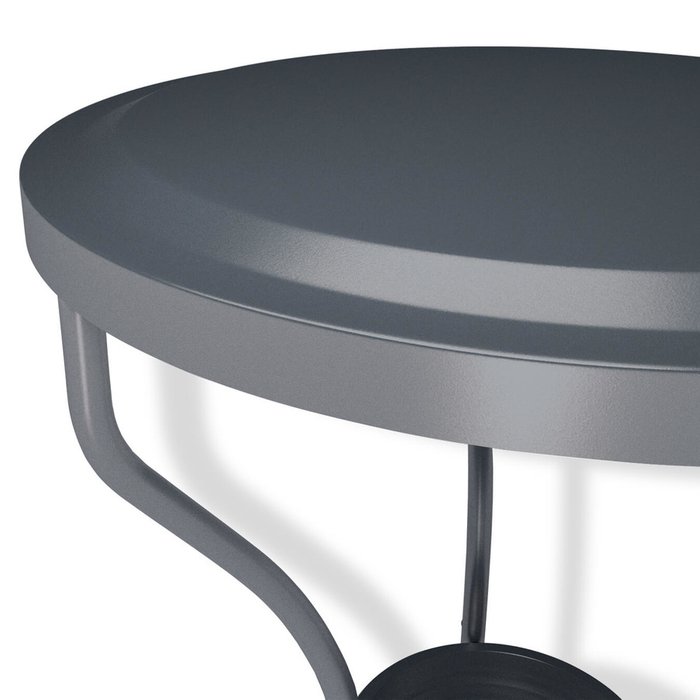 Кофейный стол Andre черно-серебристого цвета - купить Кофейные столики по цене 2090.0