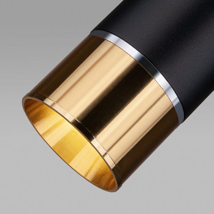 Подвесной светильник DLN107 GU10 черный/золото DLN106/DLN107 - купить Подвесные светильники по цене 2330.0