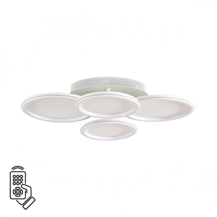 Потолочная люстра Alis Smart 8380/95CL (ткань, цвет белый) Потолочная люстра Alis Smart 8380/95CL (ткань, цвет белый)