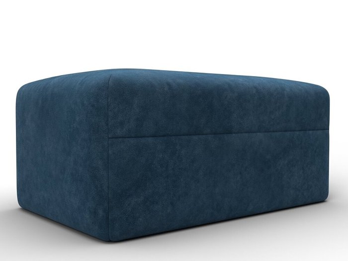 Пуф Лига-060 синего цвета Пуф Лига-060 синего цвета