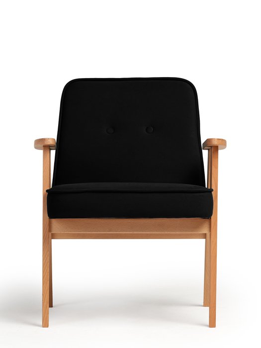 Кресло Несс черного цвета - купить Интерьерные кресла по цене 11380.0
