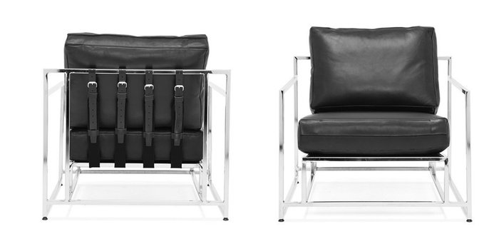 Кресло Лорд черного цвета - купить Интерьерные кресла по цене 90000.0