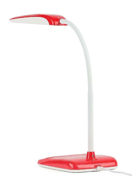 Настольная лампа NLED-447 Б0017434 (пластик, цвет белый) - купить Рабочие лампы по цене 1797.0