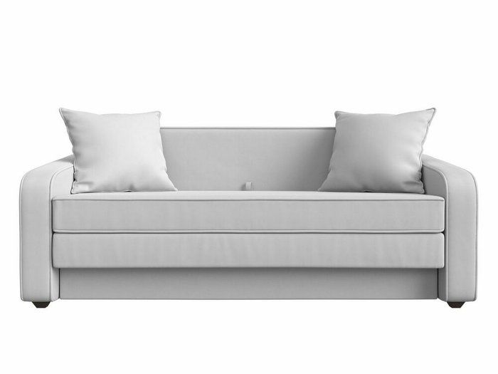 Диван-кровать Лига 013 белого цвета (экокожа) - купить Прямые диваны по цене 28999.0