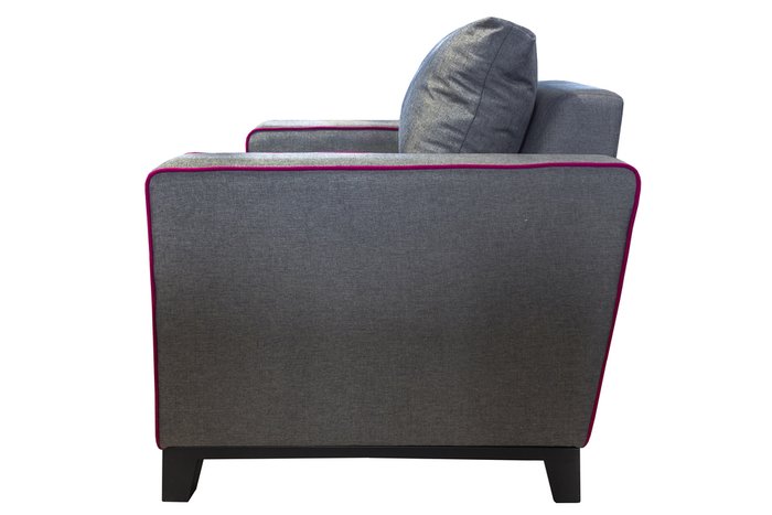 Кресло Maxalt-K серого цвета - лучшие Интерьерные кресла в INMYROOM