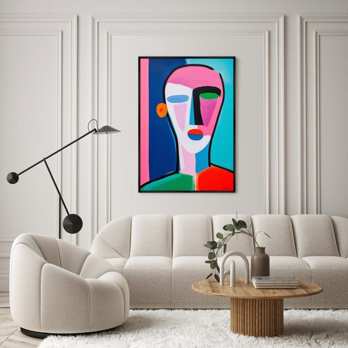 Репродукция картины The Mask collection, No 3, 2024г. - лучшие Картины в INMYROOM