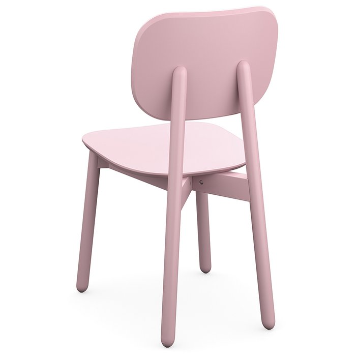 Стул Saga розового цвета - лучшие Обеденные стулья в INMYROOM