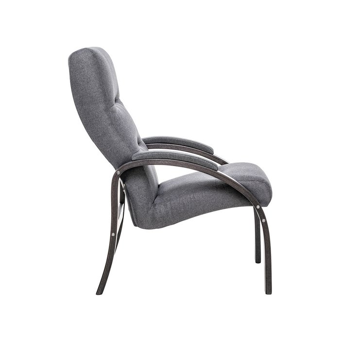 Кресло Лион серого цвета - лучшие Интерьерные кресла в INMYROOM