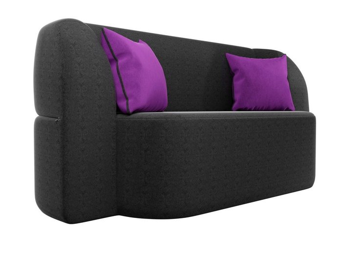 Диван-кровать Томас черного цвета - лучшие Прямые диваны в INMYROOM