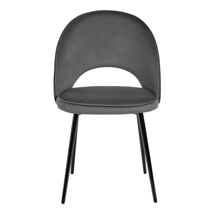Стул Leo тёмно-серого цвета  - купить Обеденные стулья по цене 11250.0