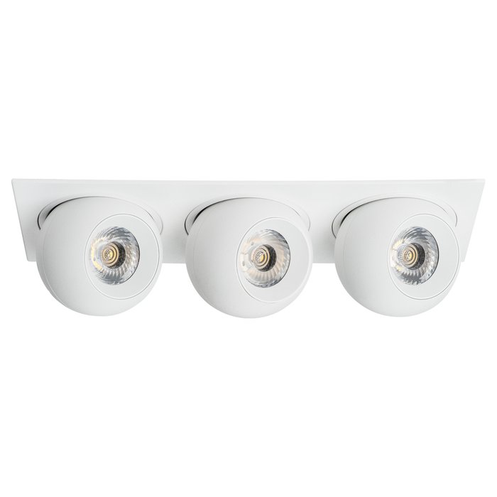 Светильник INTERO LED 9W*3 850LM*3 24G БЕЛЫЙ 3000K (217536+217062+217062+217062)