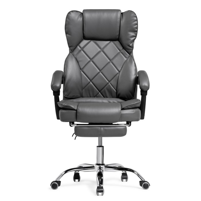 Кресло Kolson серого цвета - лучшие Офисные кресла в INMYROOM