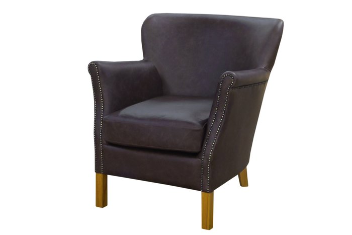 Мягкое кресло Calvia коричневого цвета