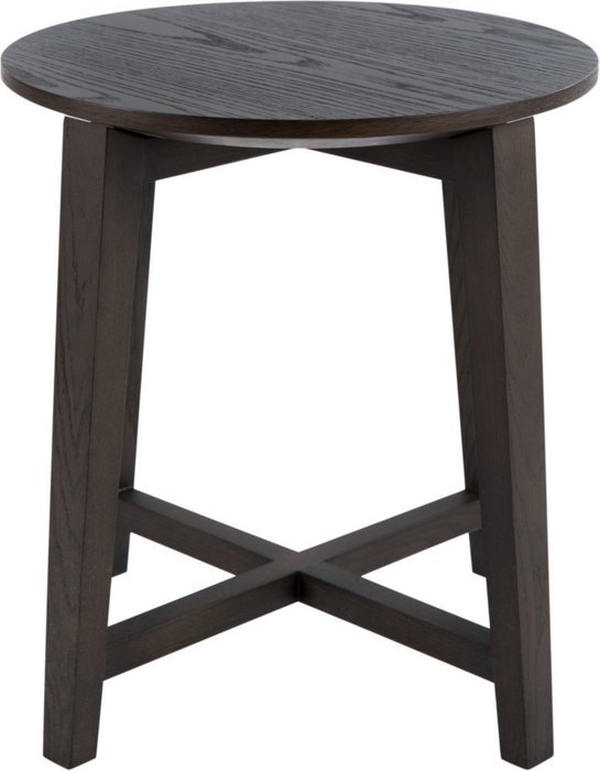 Стол журнальный Tris dark из дерева  - купить Кофейные столики по цене 28600.0