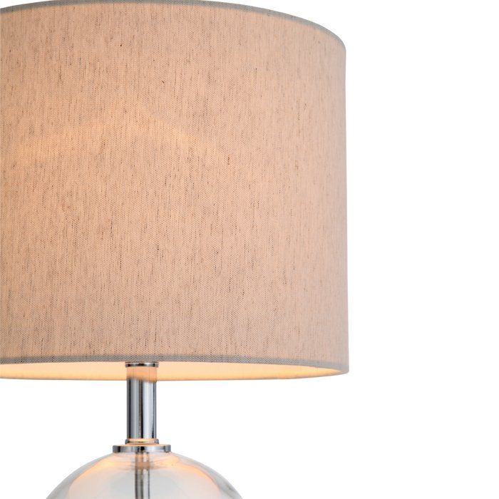 Настольная лампа Vecolе с белым абажуром - купить Настольные лампы по цене 4193.0