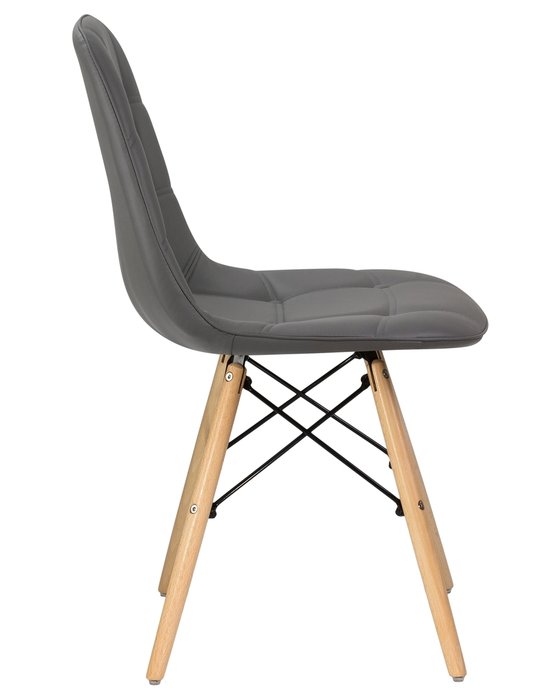 Стул обеденный Bennet серого цвета - лучшие Обеденные стулья в INMYROOM