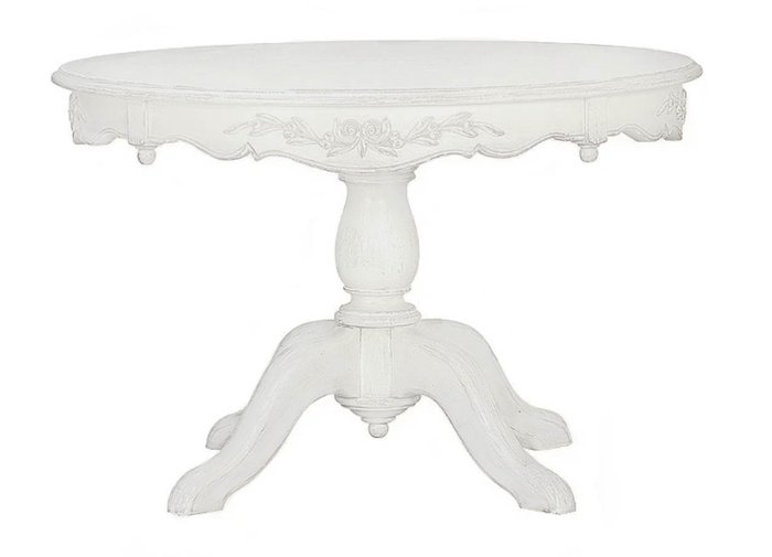 Обеденный раздвижной стол Марсель белого цвета - купить Обеденные столы по цене 158320.0