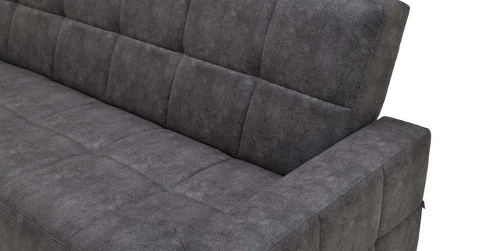 Диван-кровать Виконт серого цвета - купить Прямые диваны по цене 20090.0