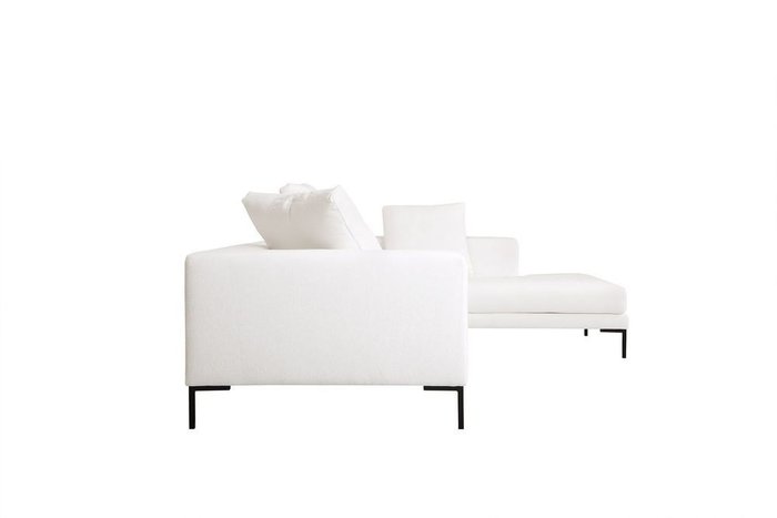Угловой диван Linnea белого цвета - лучшие Угловые диваны в INMYROOM