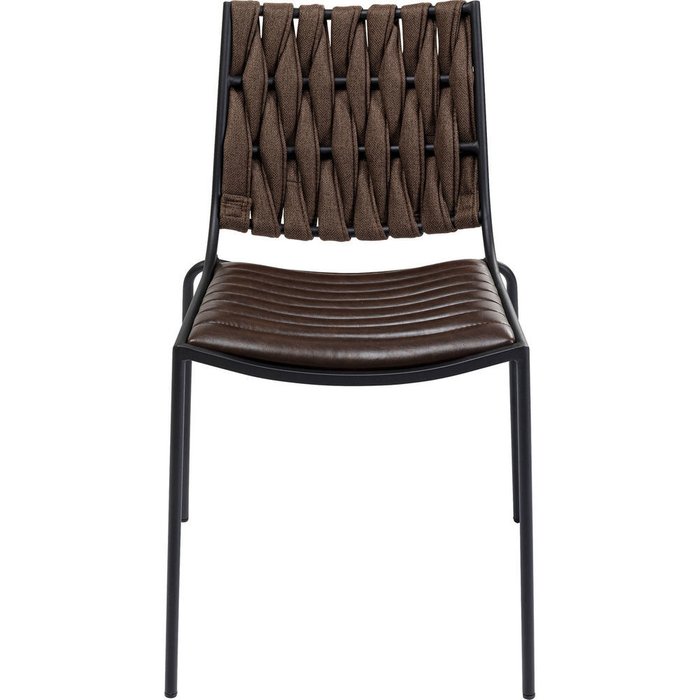 Стул Two Faces коричневого цвета - купить Обеденные стулья по цене 42410.0