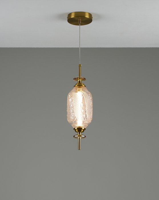 Светильник подвесной светодиодный Tale бронзово цвета - купить Подвесные светильники по цене 9890.0