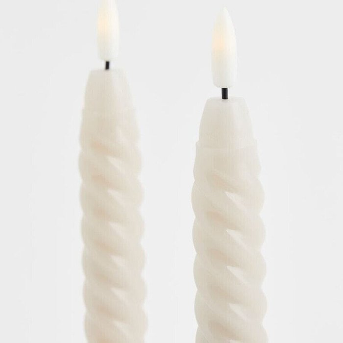 LED-свечи H&M 2er-Pack Swirl - купить Свечи по цене 3069