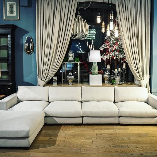 Угловой диван Timothy белого цвета - купить Угловые диваны по цене 258834.0