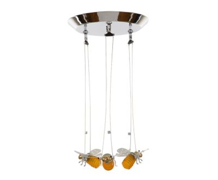 Дизайнерский потолочный светильник crystal light "Пчелы"