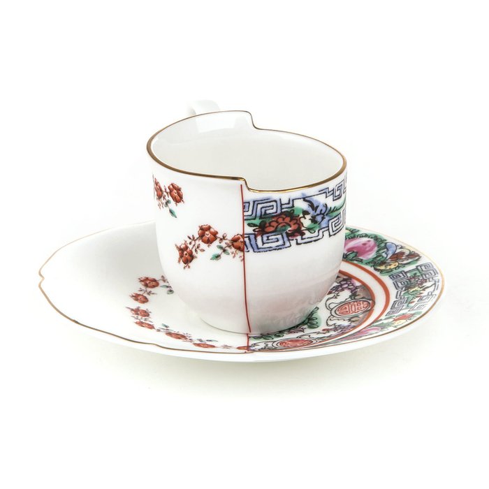 Чайный набор SelettI Hybrid из фарфора Чайный набор SelettI Hybrid из фарфора