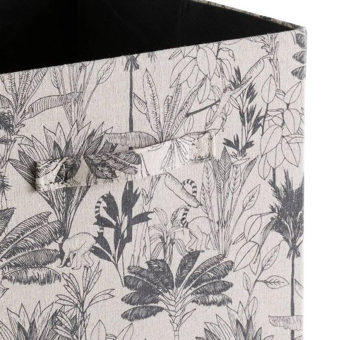 Корзина для хранения Palmeira серого цвета - купить Декоративные коробки по цене 2300.0