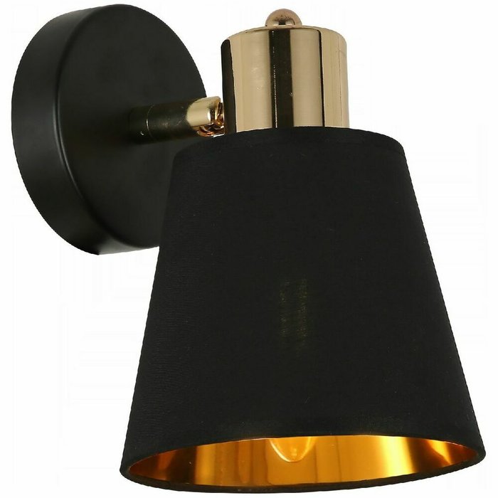 Бра IL6116-1WOU-79 BK GD Abelie (ткань, цвет черный) Бра IL6116-1WOU-79 BK GD Abelie (ткань, цвет черный)