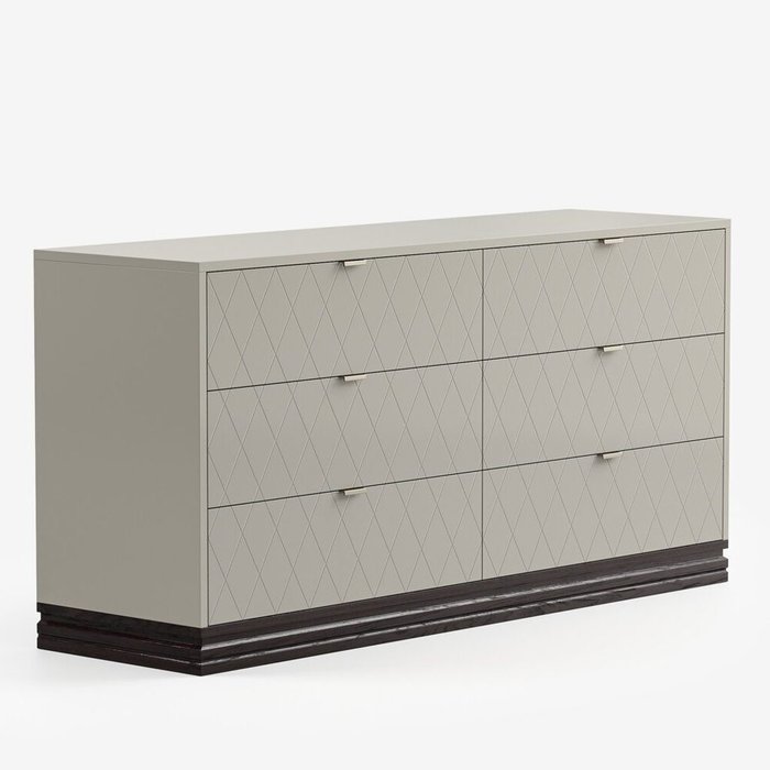Комод Timeless TLD059 серо-бежевого цвета - купить Комоды по цене 147400.0