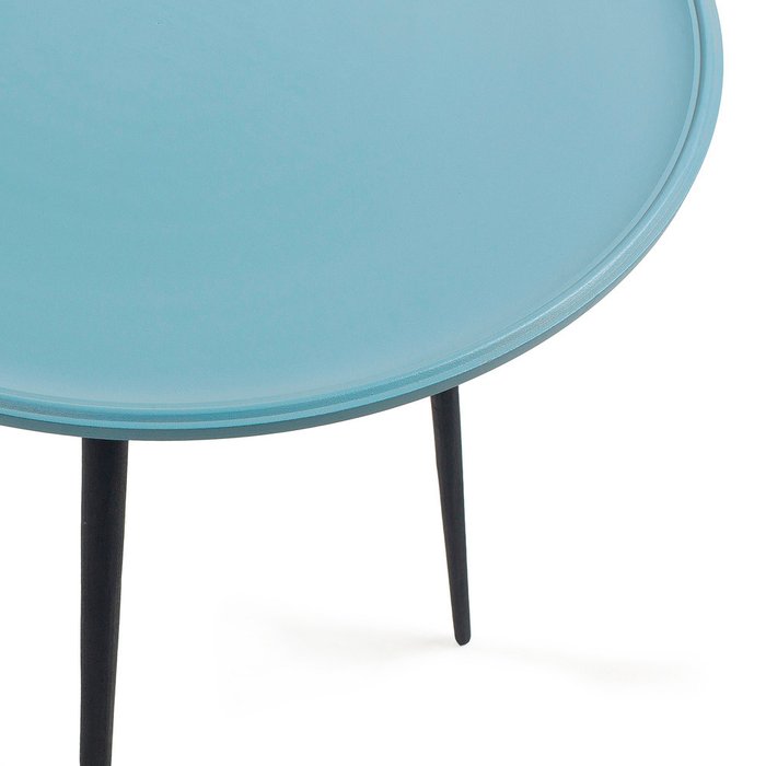 Кофейный столик Scant с голубой столешницей - лучшие Журнальные столики в INMYROOM