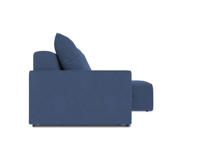 Угловой диван-кровать Bronks синего цвета - лучшие Угловые диваны в INMYROOM