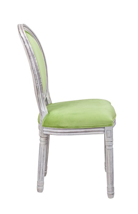 Интерьерный стул Volker original green зеленого цвета - лучшие Обеденные стулья в INMYROOM