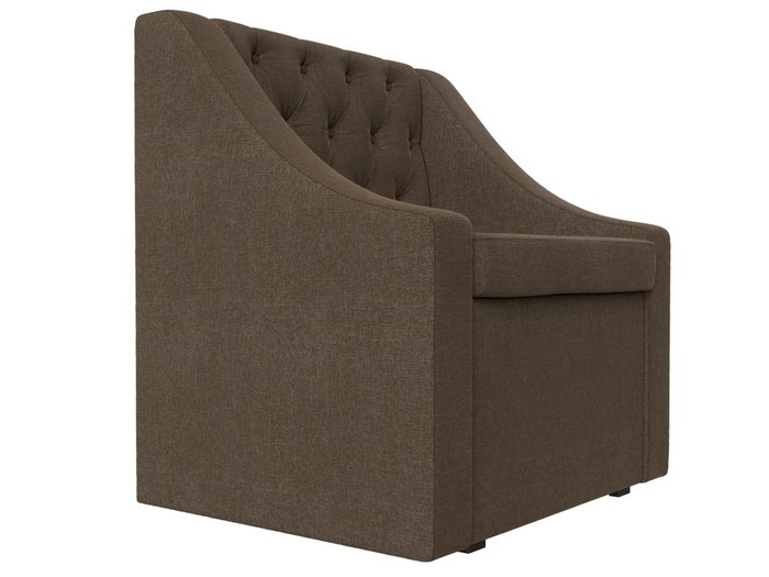 Кресло Мерлин коричневого цвета с ящиком - лучшие Интерьерные кресла в INMYROOM