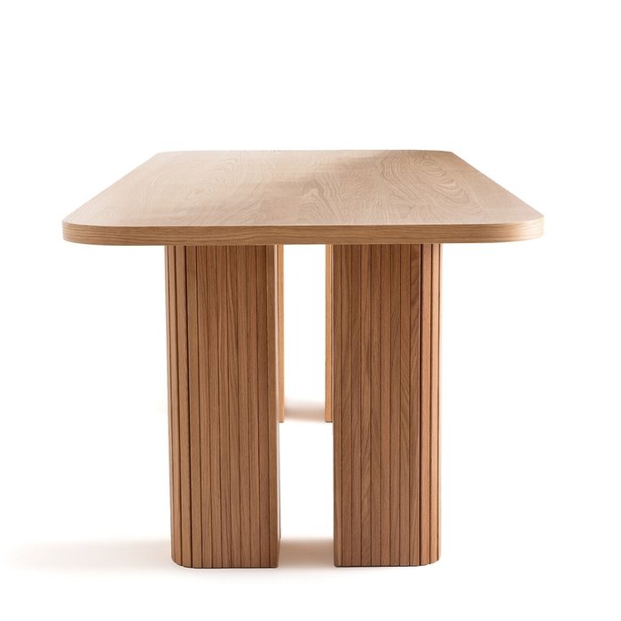 Стол обеденный прямоугольный Lazar коричневого цвета - лучшие Обеденные столы в INMYROOM