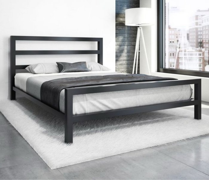 Кровать Аристо 180х200 черного цвета - лучшие Кровати для спальни в INMYROOM