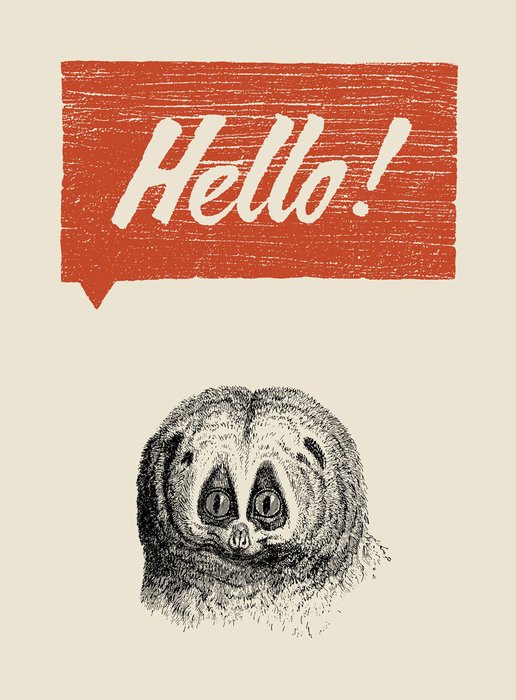 Картина "Hello! #4" 
