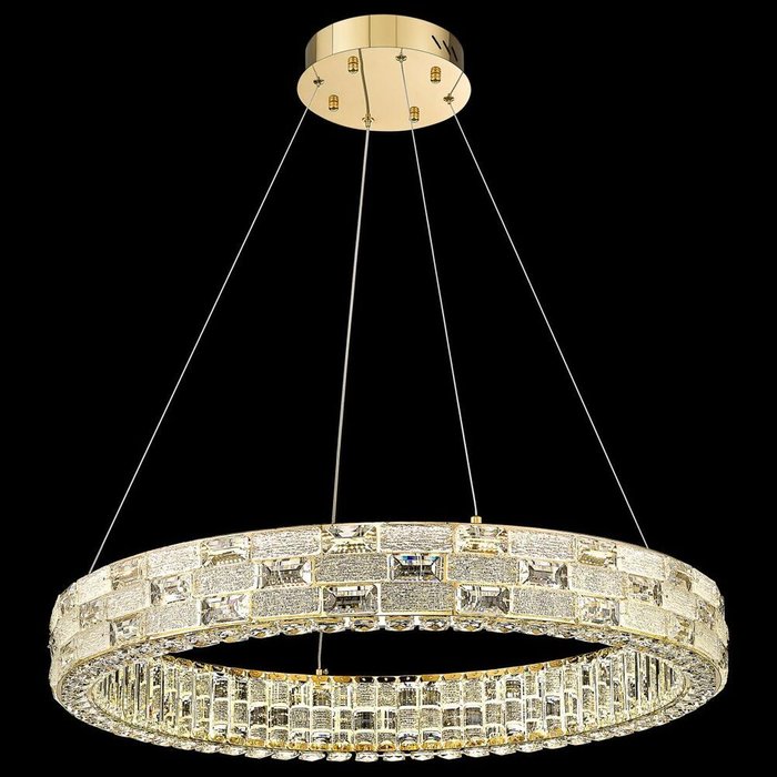 Хрустальная люстра Elaine WE469.08.303 (хрусталь, цвет прозрачный)