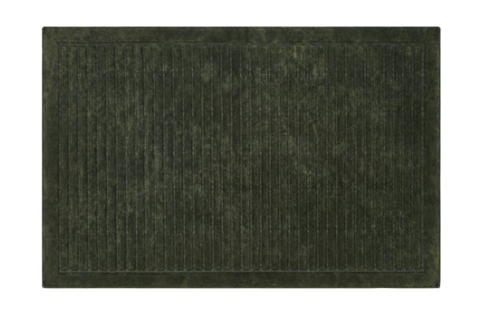 Ковер темно-зеленого цвета 80x150