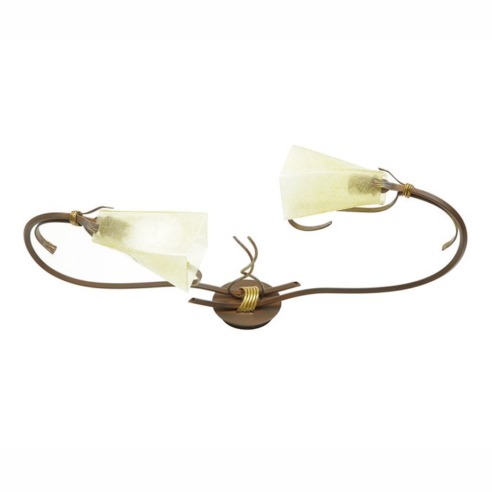 Настенный/Потолочный светильник Masca "Aurea" с плафонами из стекла - купить Бра и настенные светильники по цене 52180.0
