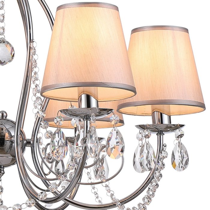 IL6183-6P-27 CR светильник потолочный - купить Подвесные люстры по цене 15325