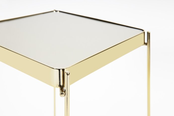 Кофейный столик Square с зеркальной поверхностью - купить Кофейные столики по цене 10550.0
