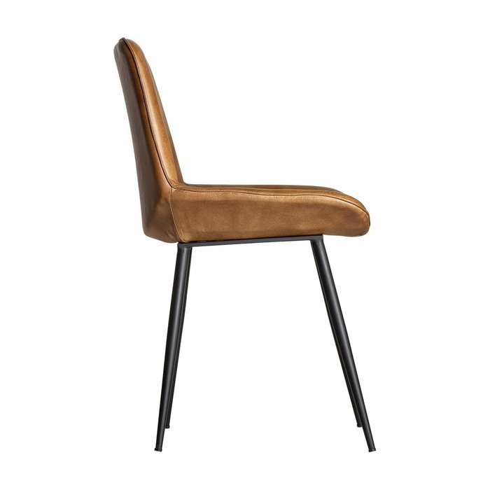 Стул Morton коричневого цвета - лучшие Обеденные стулья в INMYROOM