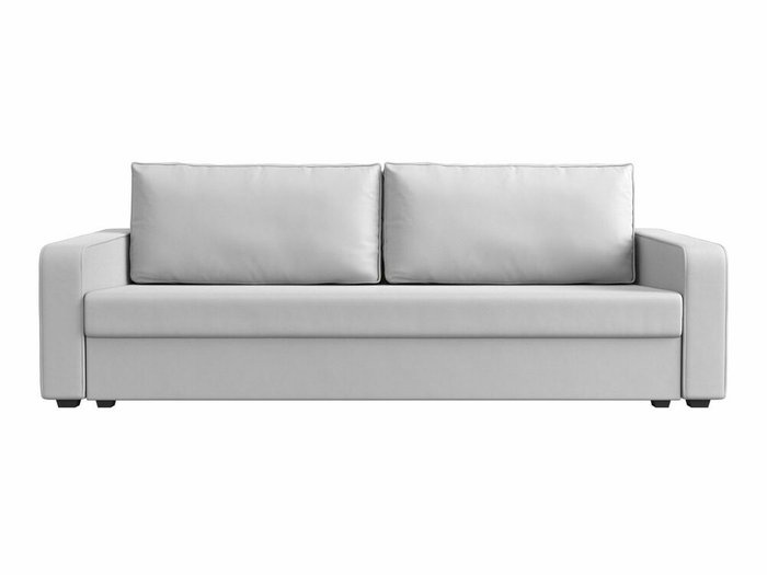 Диван-кровать Лига 009 белого цвета (экокожа) - купить Прямые диваны по цене 26999.0