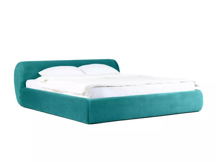 Кровать Sintra 180х200 бирюзового цвета без подъёмного механизма