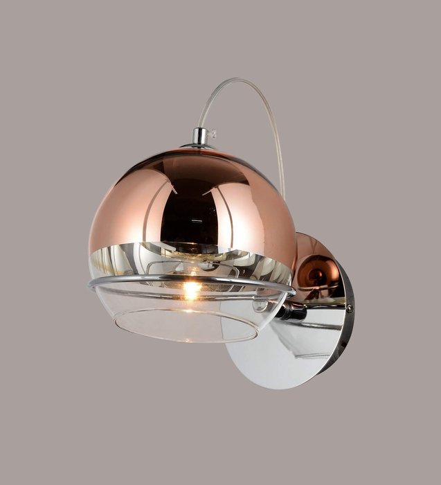 Бра Lumina Deco Veroni LDW 1029-1 R.GD - лучшие Бра и настенные светильники в INMYROOM
